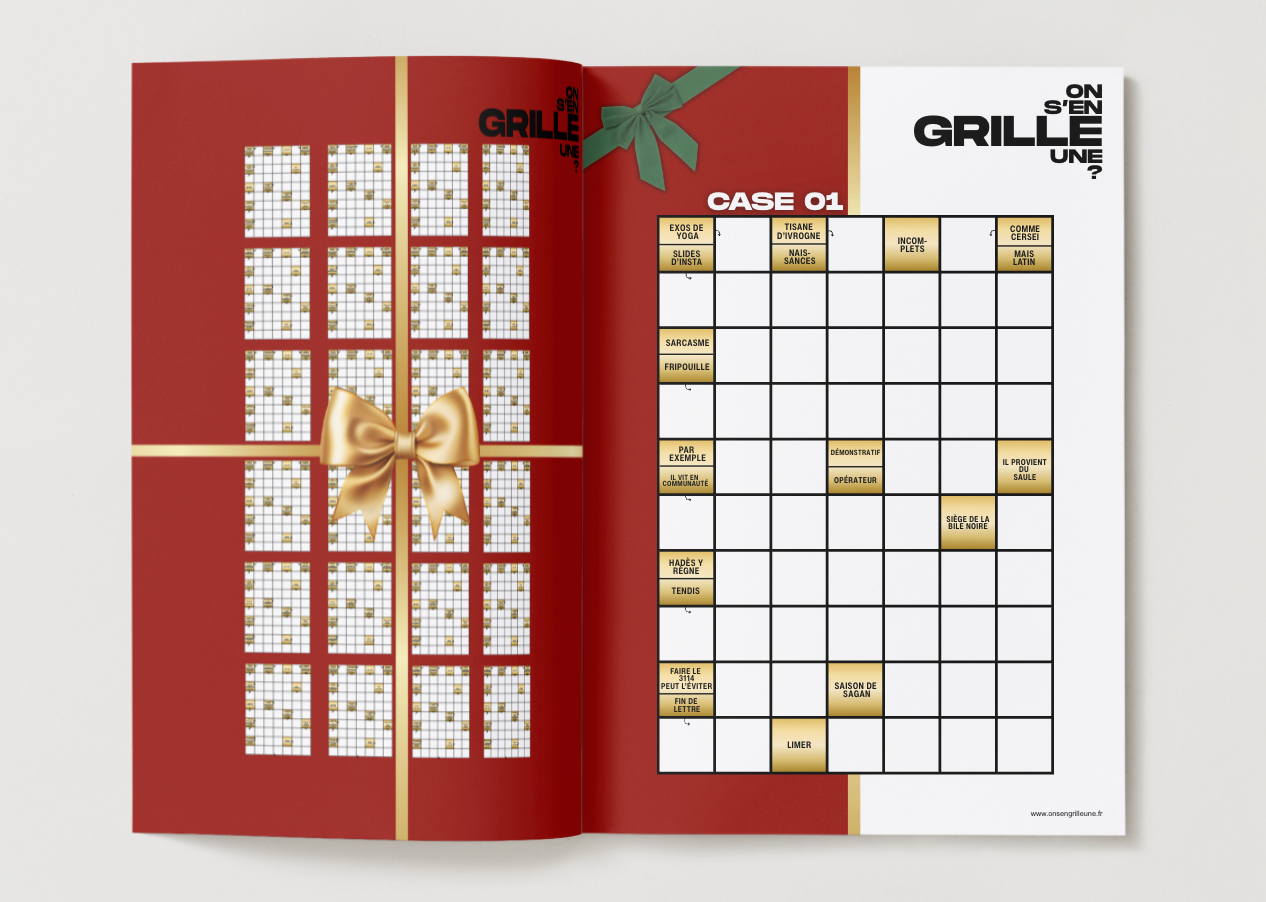 Relié - On s'en grille une ? Christmas Edition - 24 grilles Exclusives