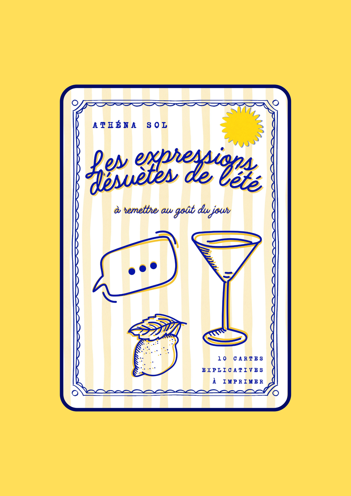 Ebook PDF - Les Expressions désuètes de l'été