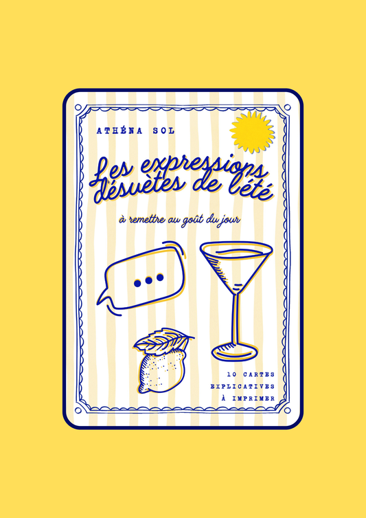 Ebook PDF - Les Expressions désuètes de l'été